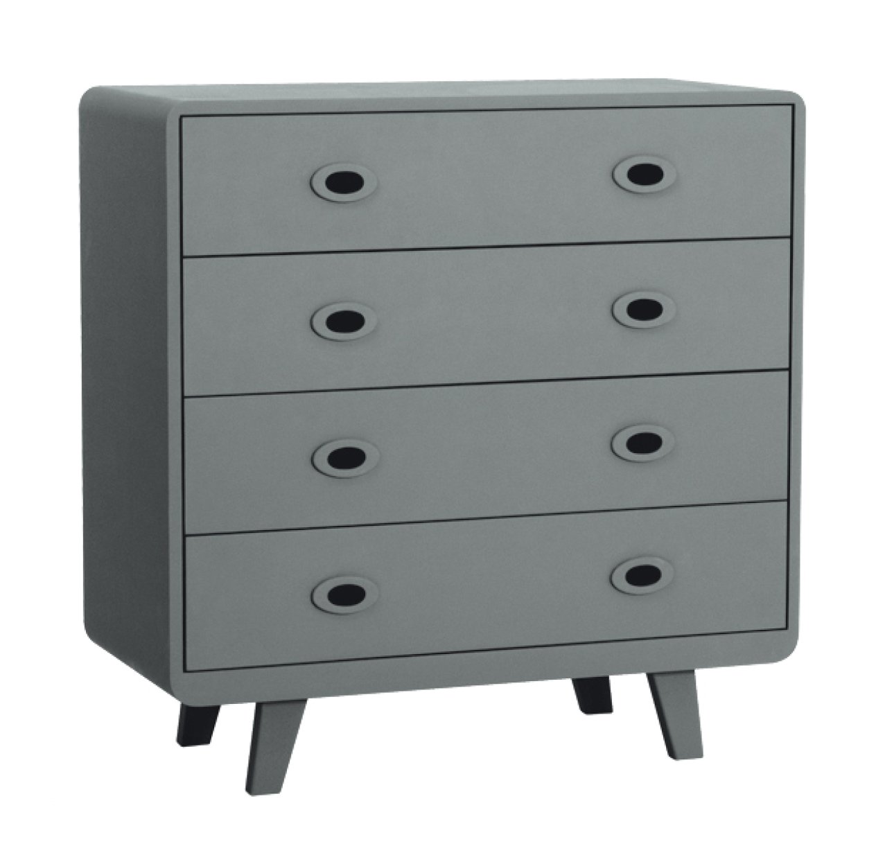 Commode Toi & Moi - Gris souris